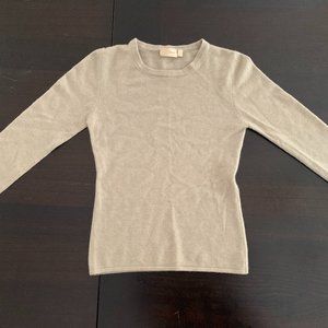 Language 100% Cashmere Long Sleeved Shirt